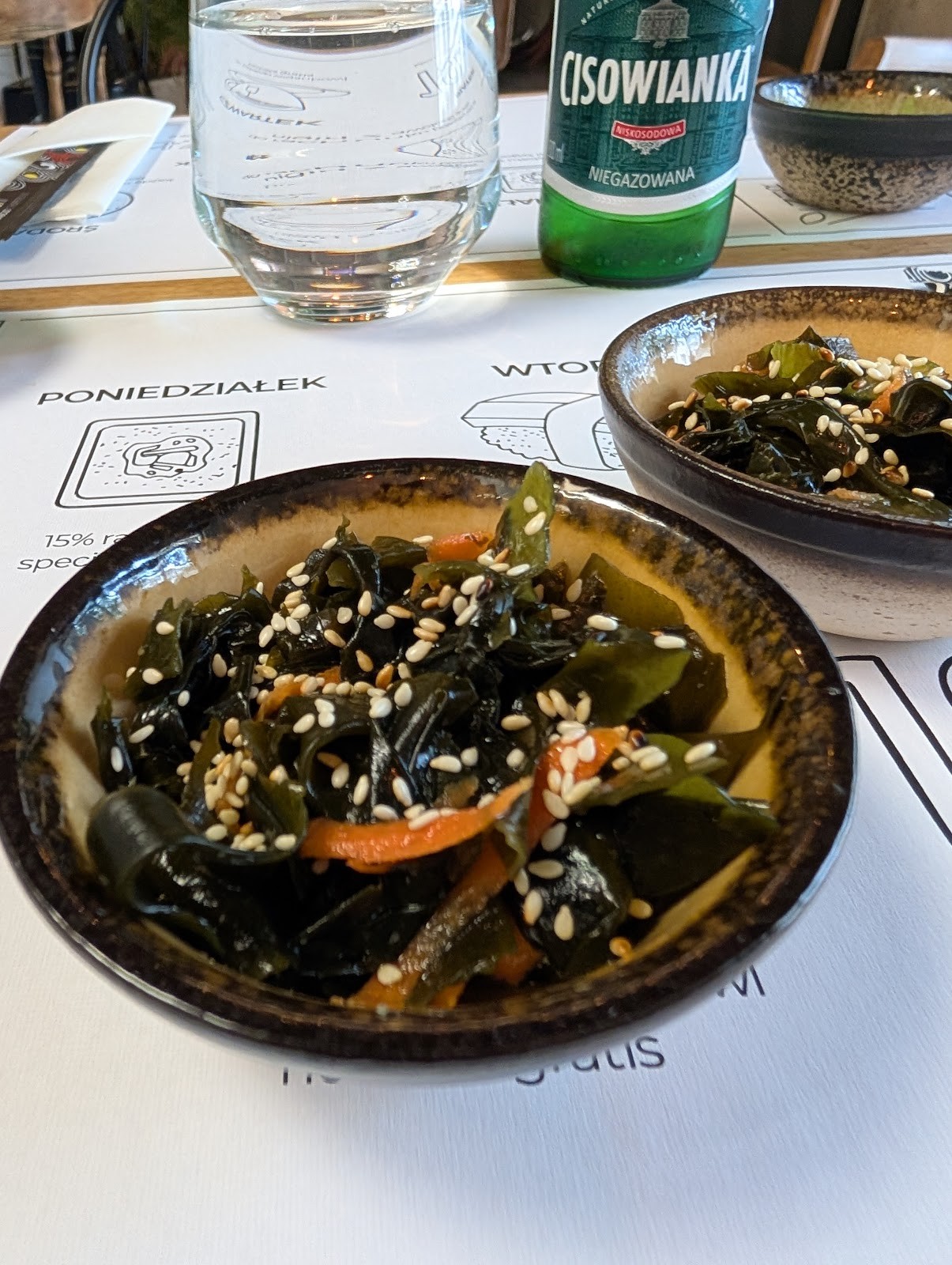 Vegan Sushi Bar: food & drinks