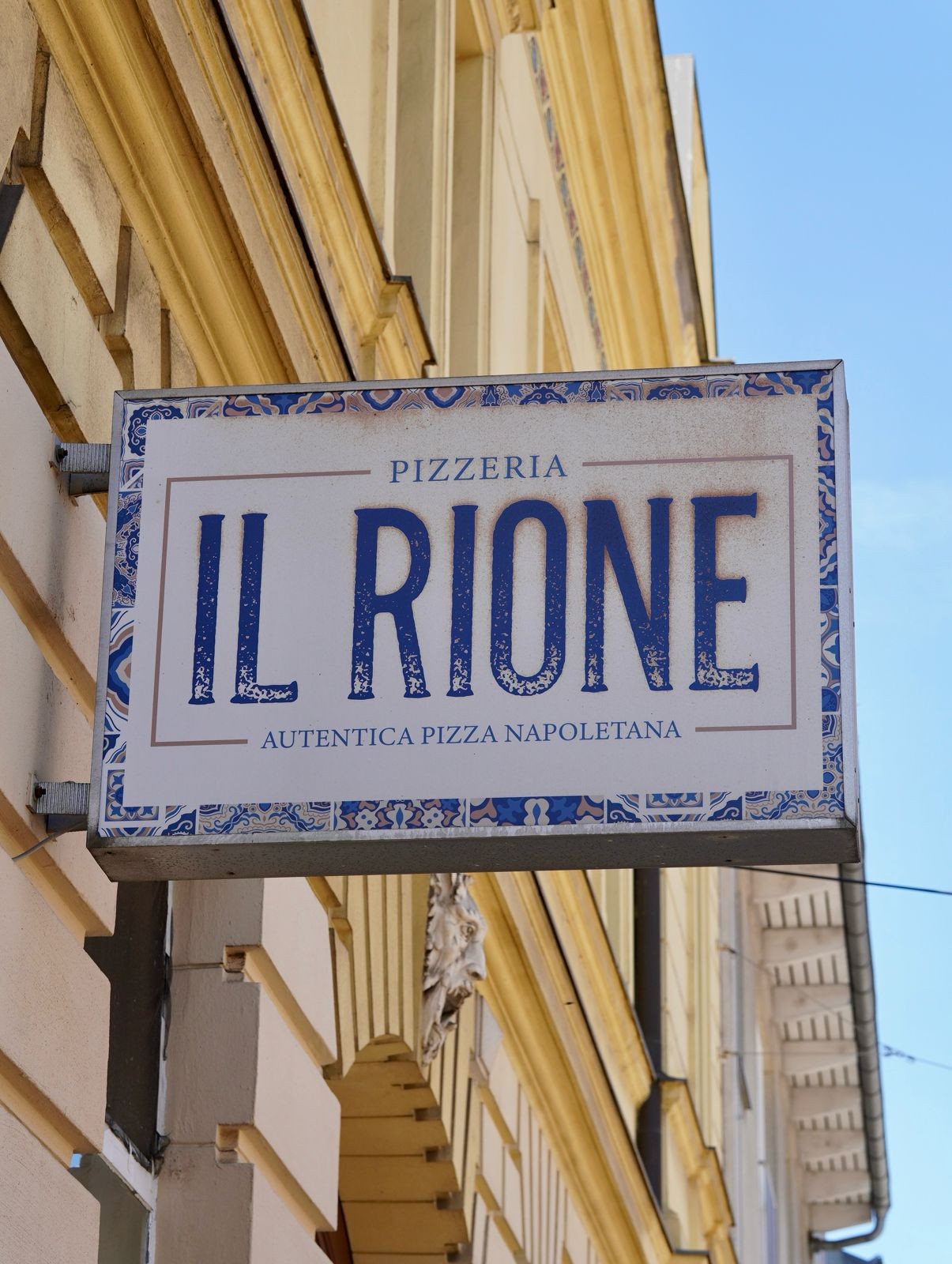 Pizzeria il Rione: the place