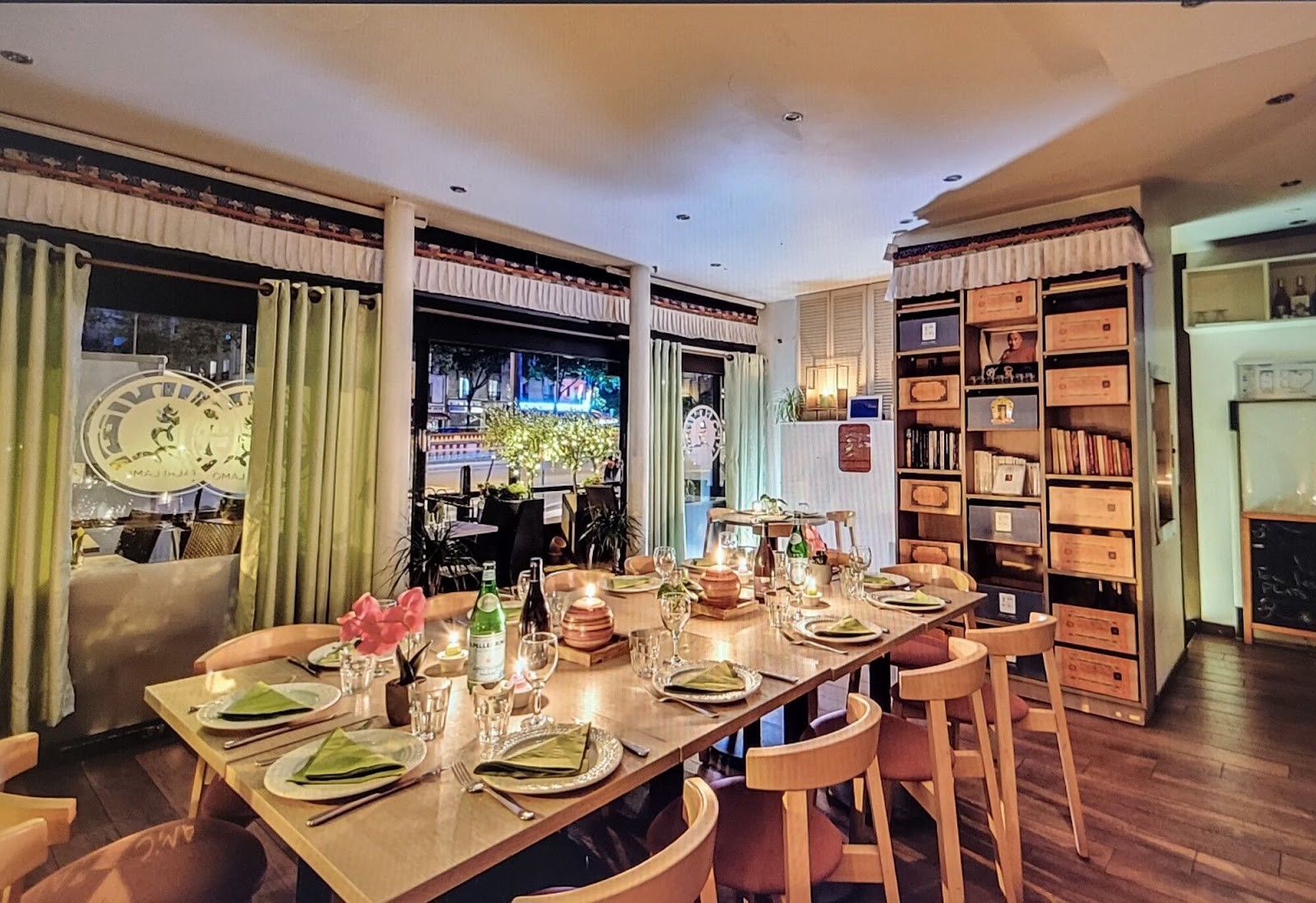 Talaï Lamo - restaurant tibétain: the place