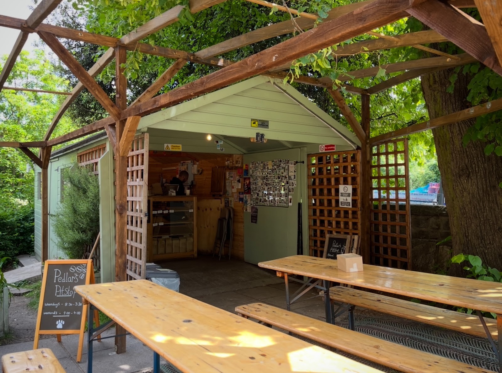 Pedlar's Pitstop: the place