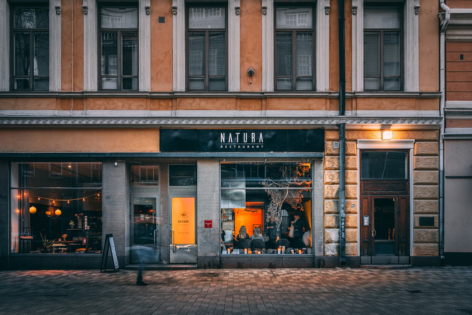 Restaurant Natura: the place