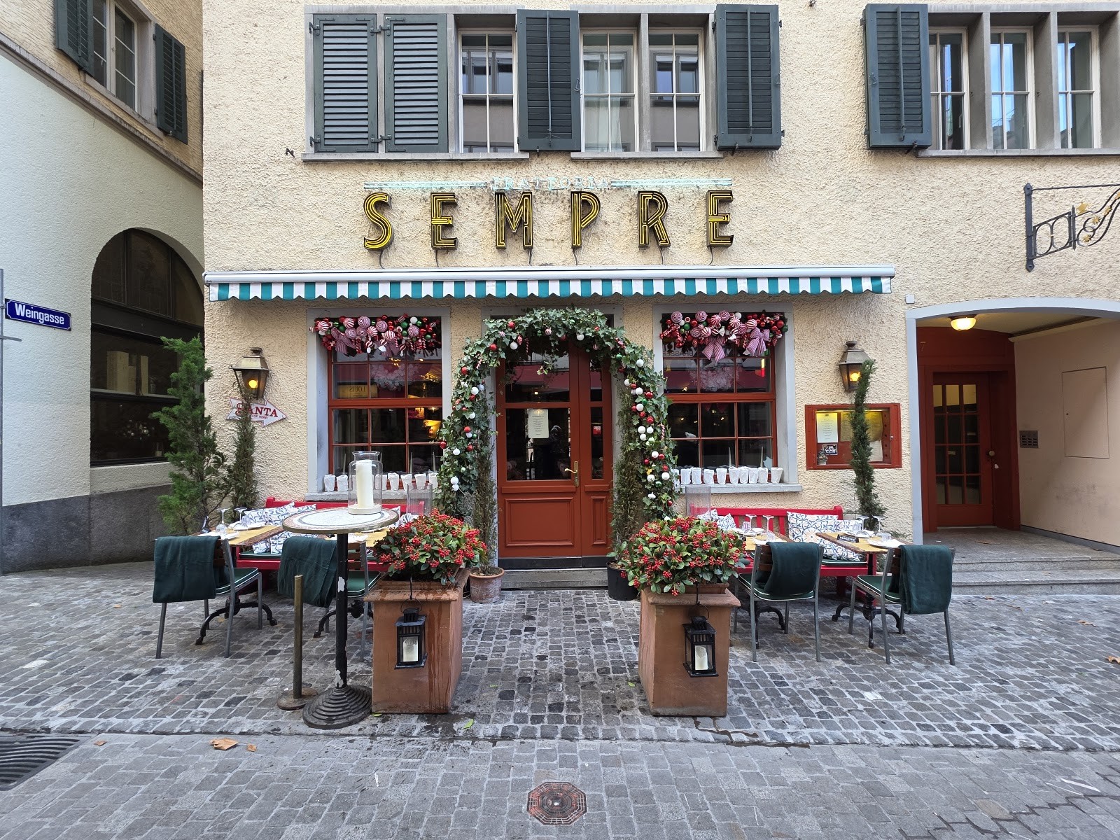 Trattoria Sempre Zürich: the place