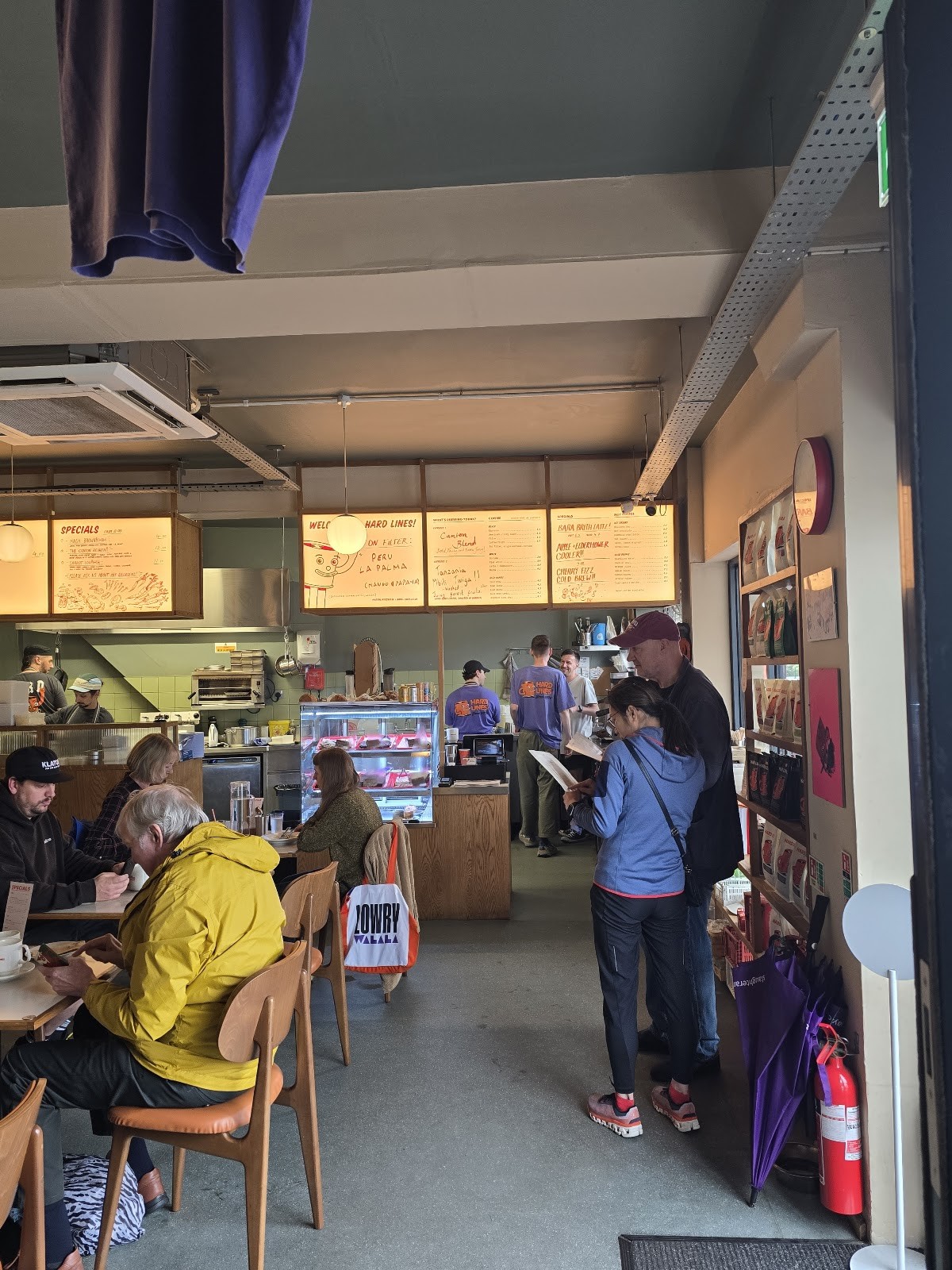 Hard Lines Cafe: the place