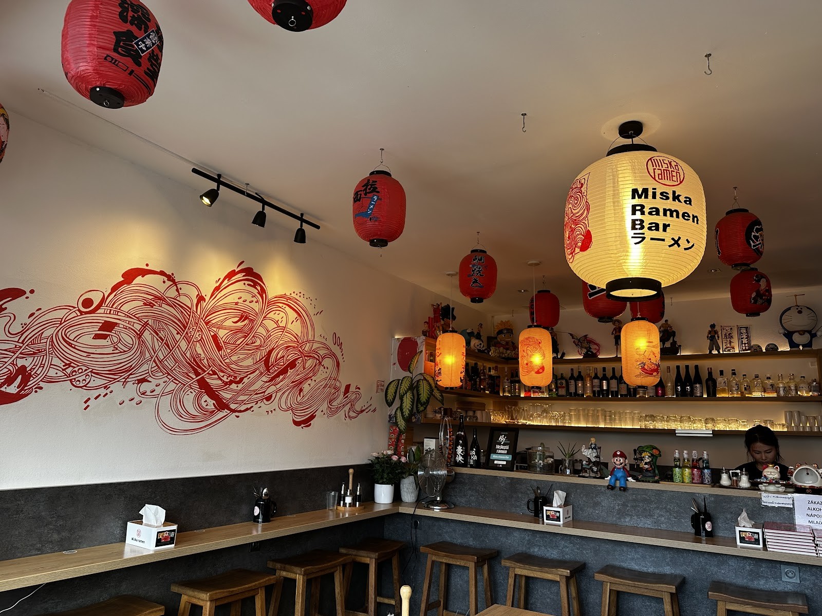 Miska Ramen Bar-za muzeem: the place