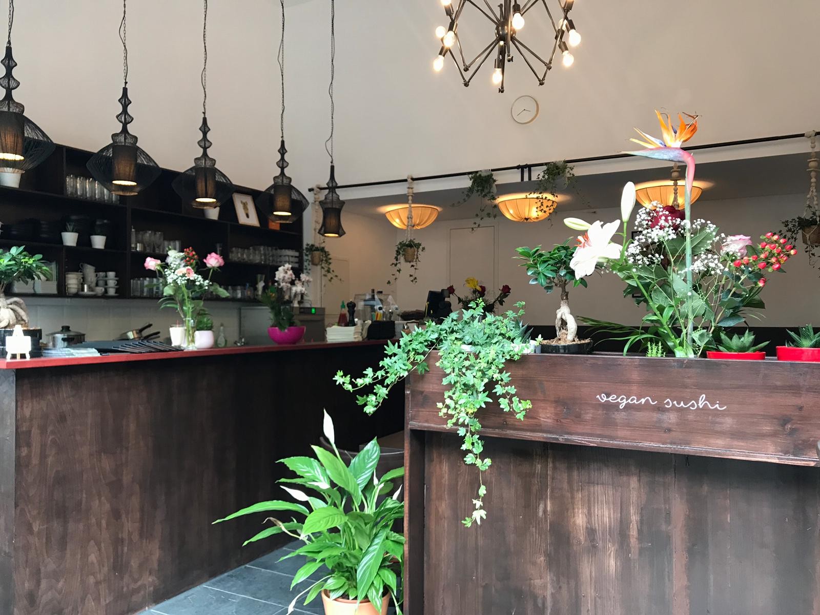 tiger club vegan sushi: the place