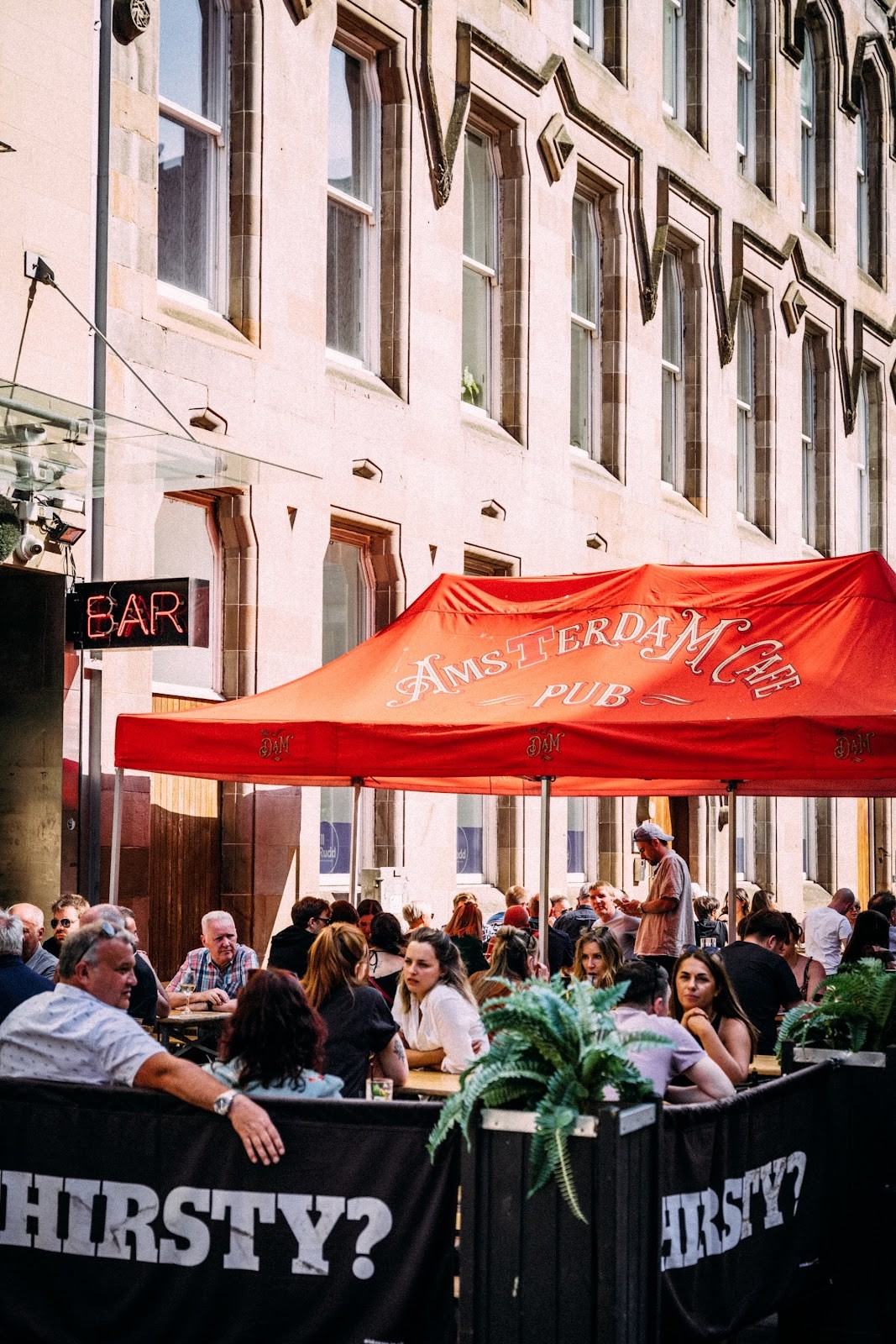 The Amsterdam: the place