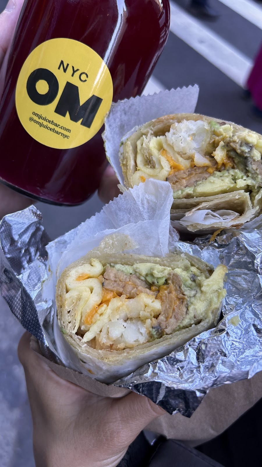 Om Juice Bar: food & drinks