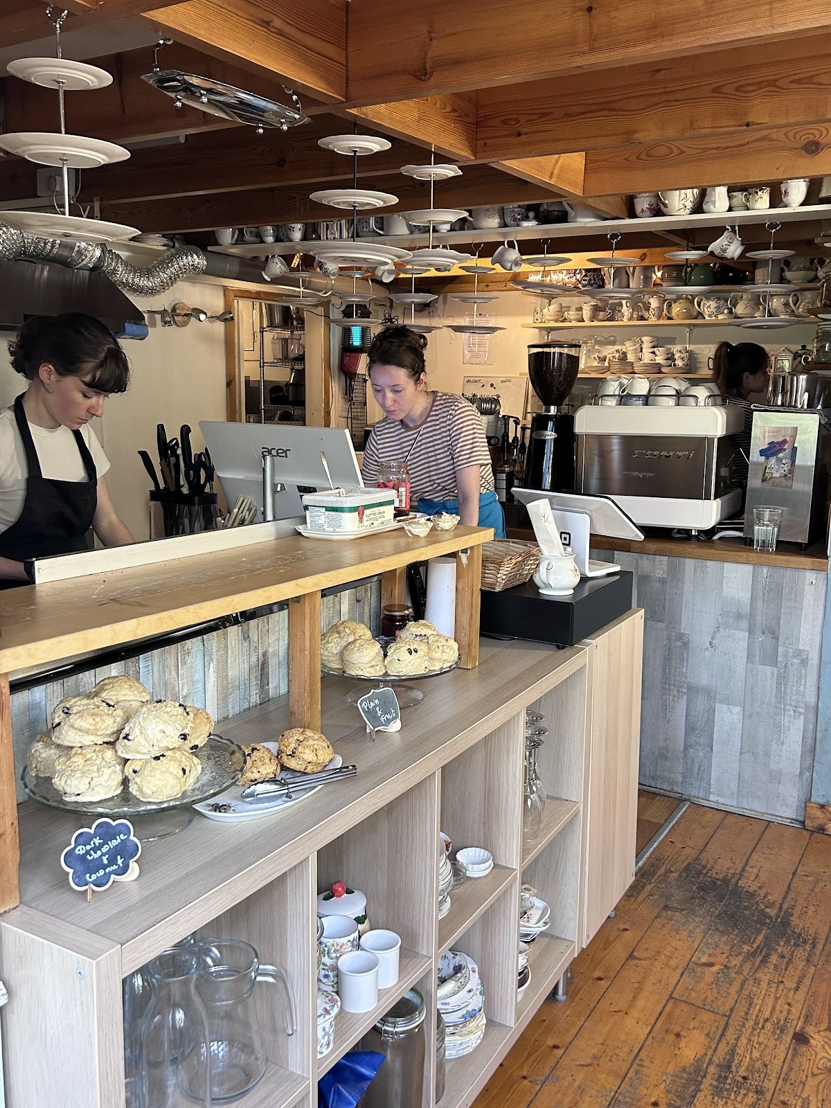 The Hidden Lane Tea Room: the place