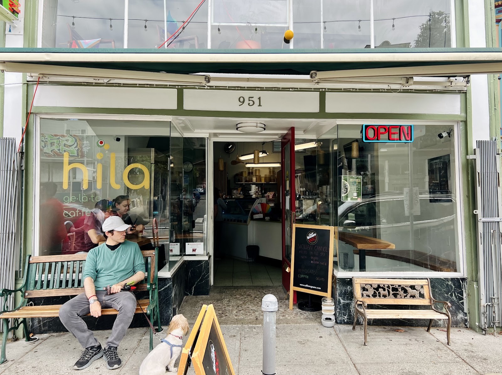 Hila Gelato Caffè: the place