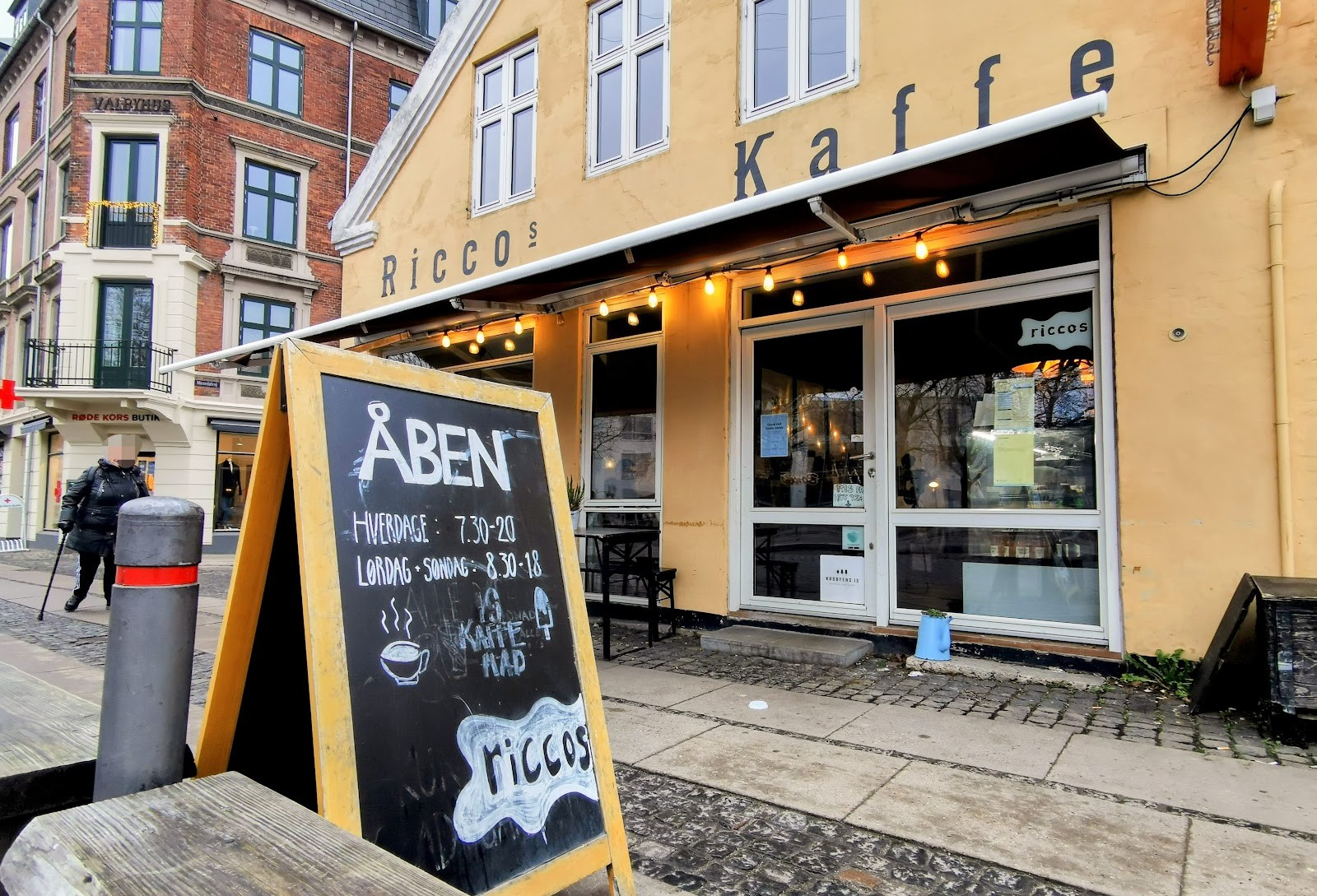Riccos Kaffe: the place