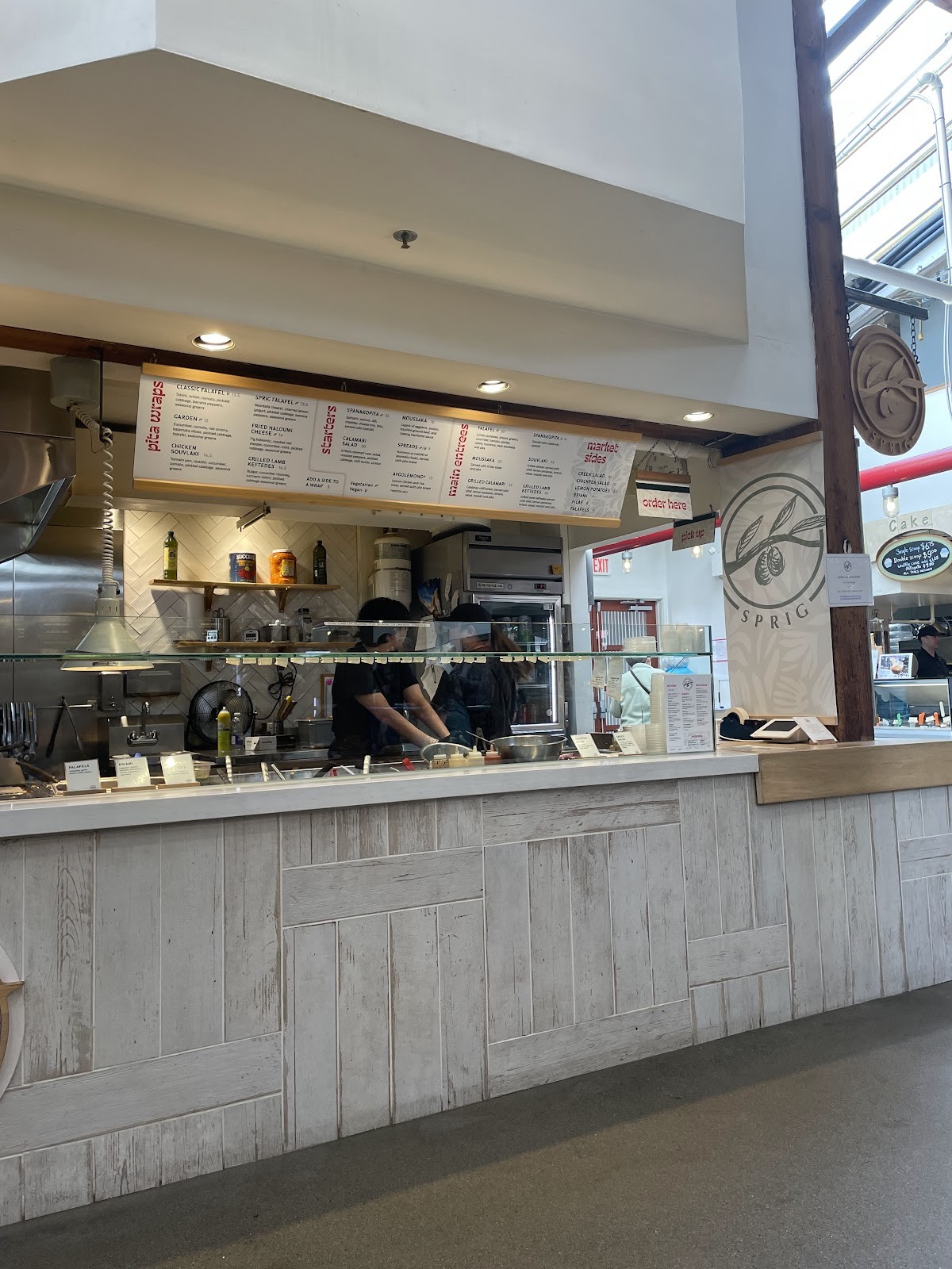 Sprig Contemporary Greek Kitchen: the place