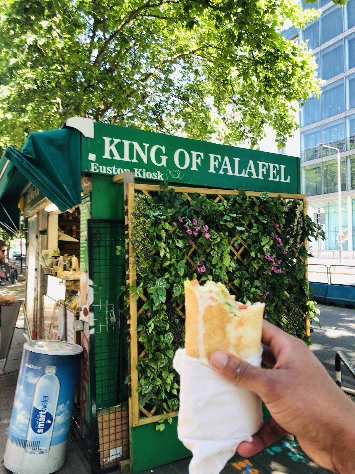 King of Falafel Kiosk: the place
