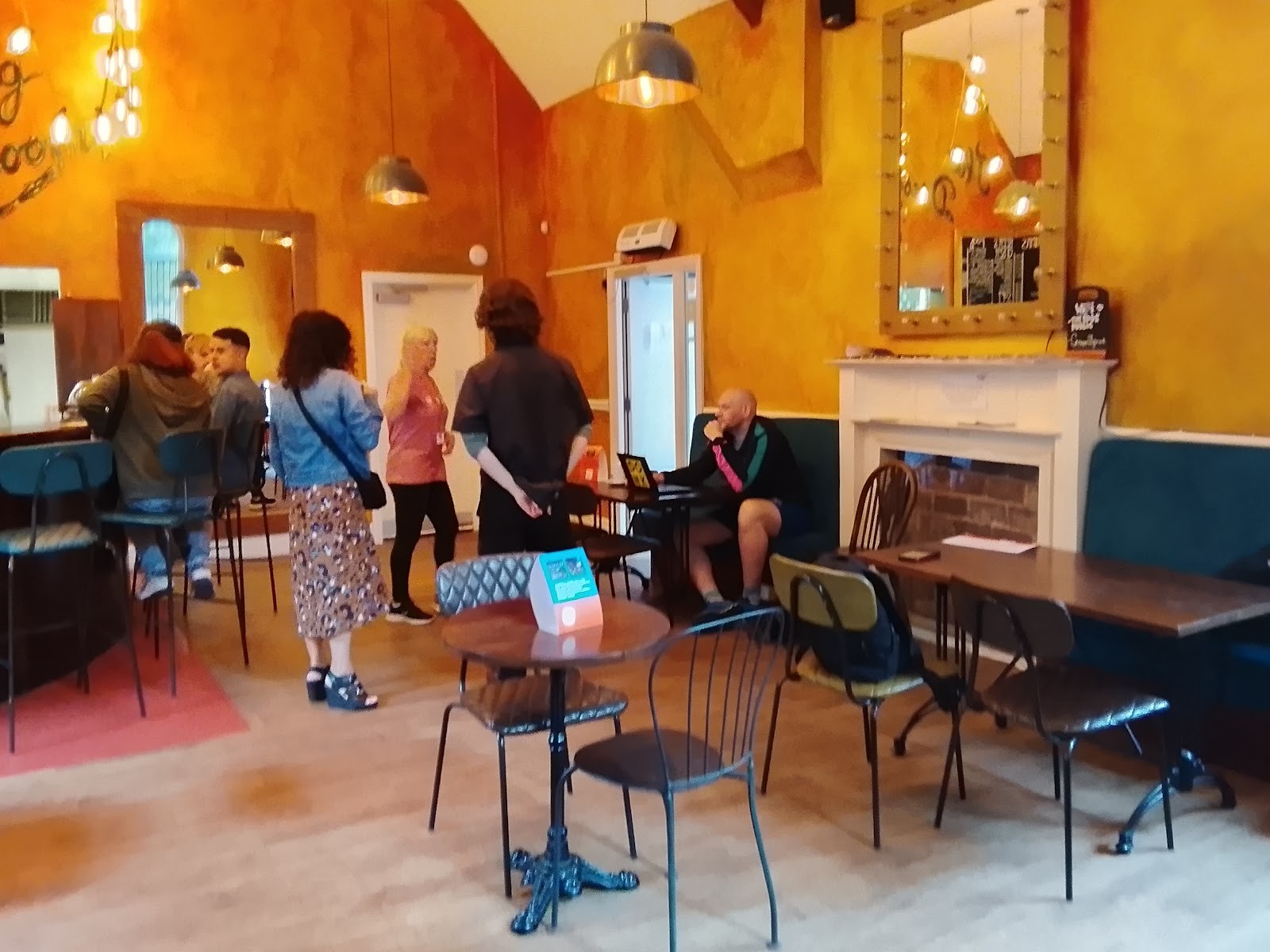 The Dressing Room Cafe Bar: the place