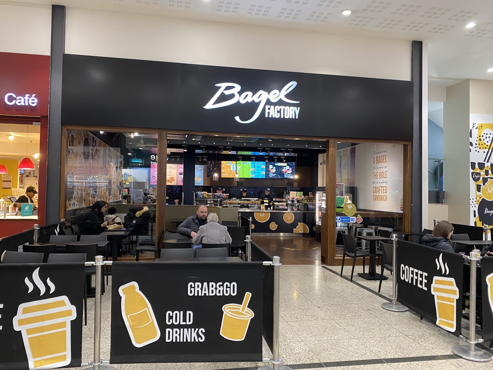 Bagel Factory Arndale: the place