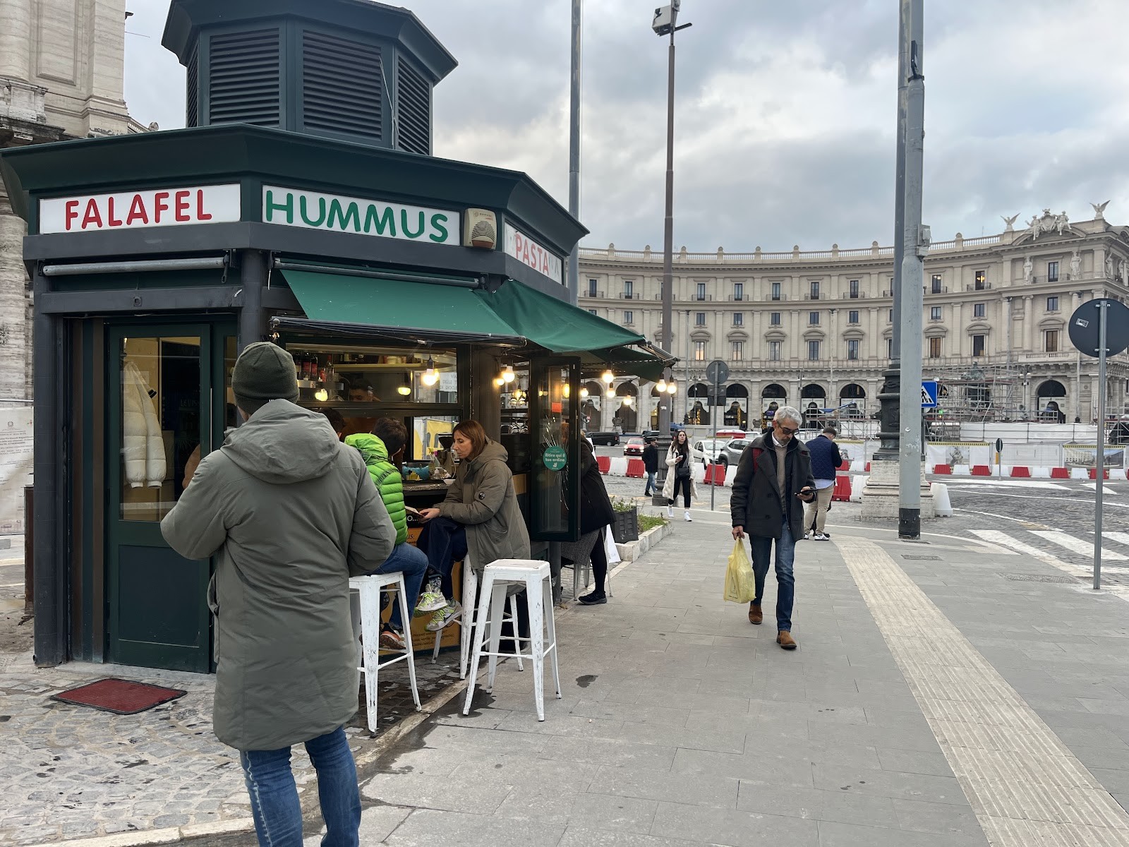 Hummustown Kiosk: the place