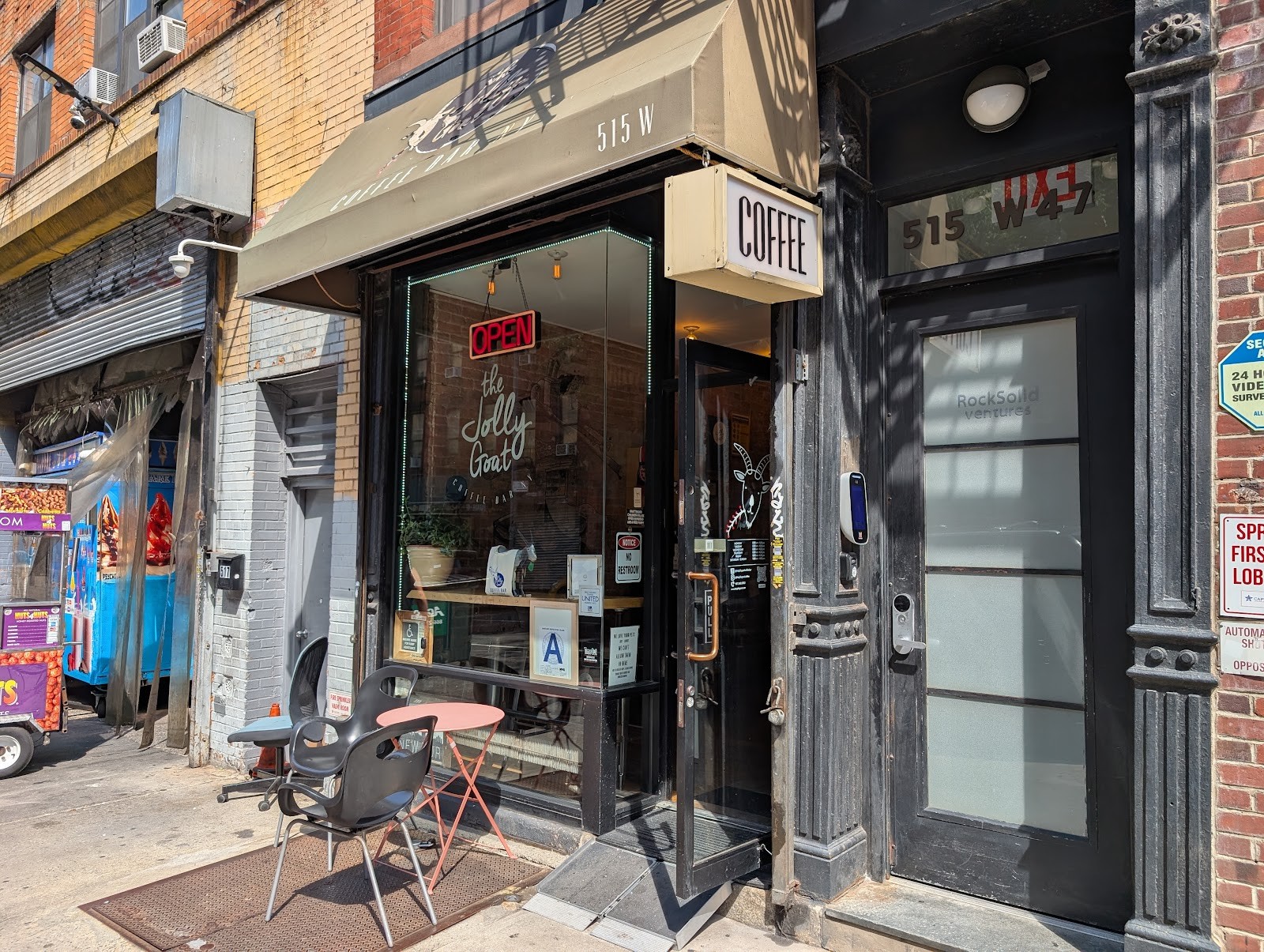 The Jolly Goat Coffee Bar: the place