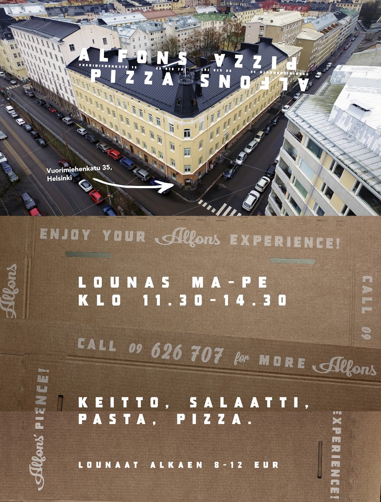 Alfons' Pizza: the place