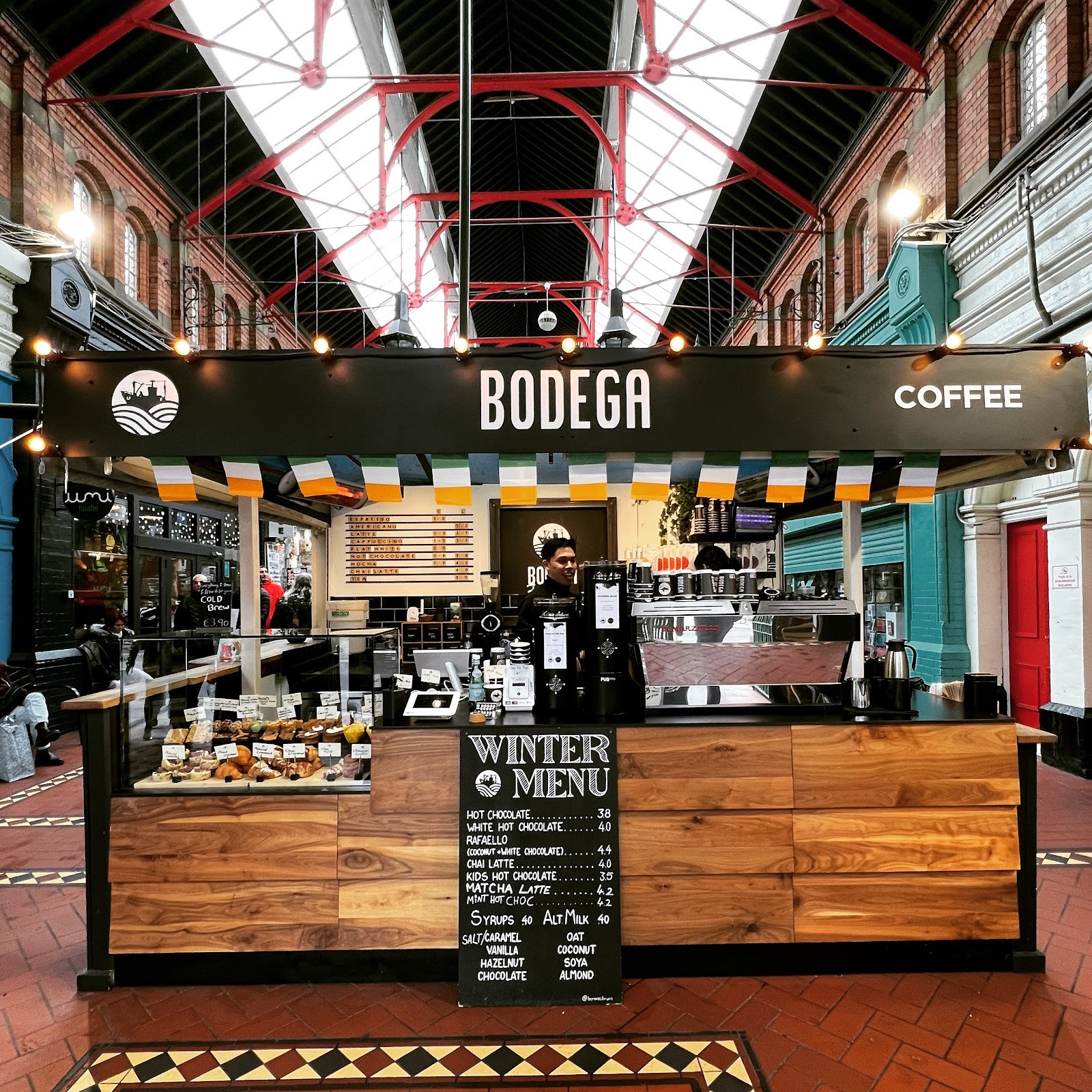 Bodega Coffee - George’s Arcade: the place