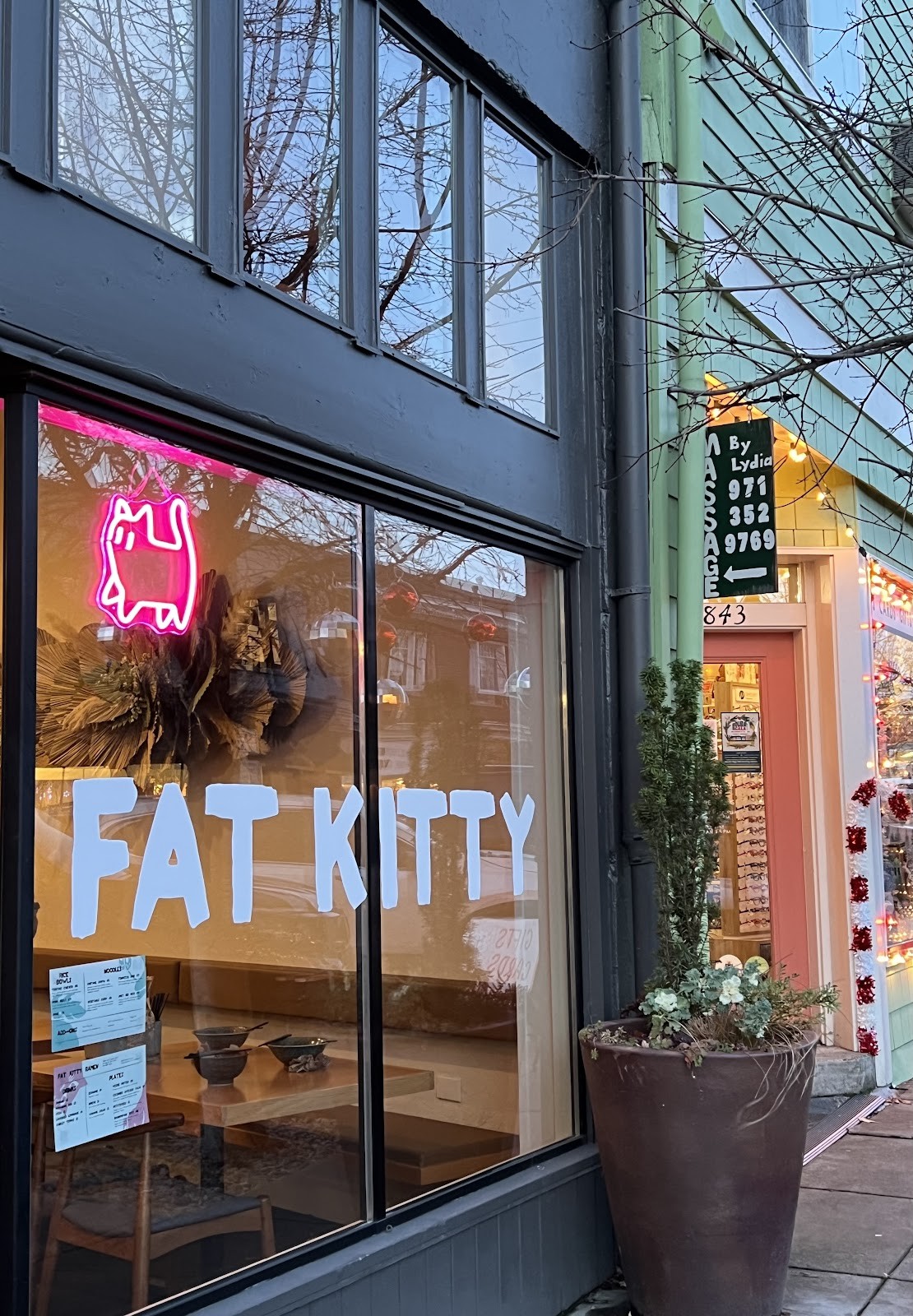 Fat Kitty Ramen: the place