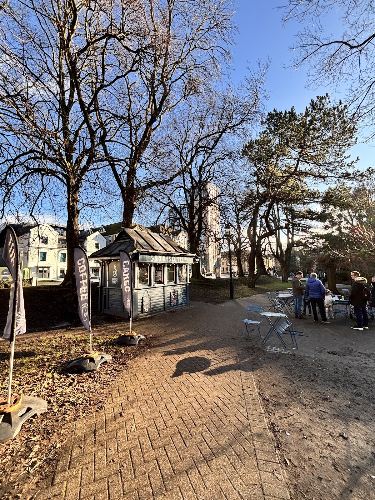 Brodies Coffee Cabin: the place