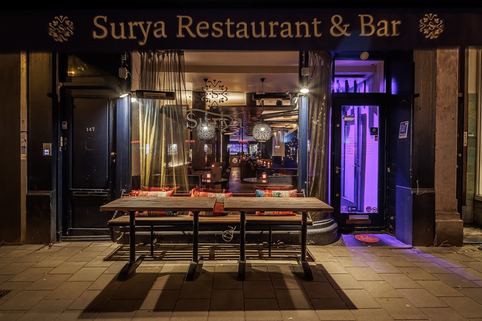 Surya Amsterdam | Indian & Nepalese restaurant & bar: the place