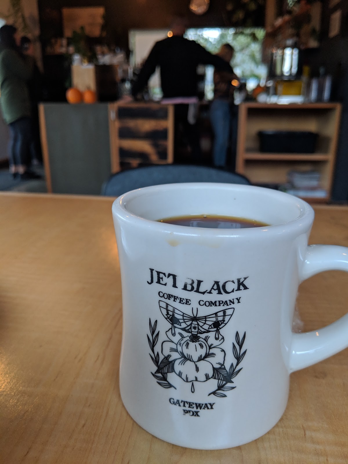 Jet Black Coffee Company: food & drinks