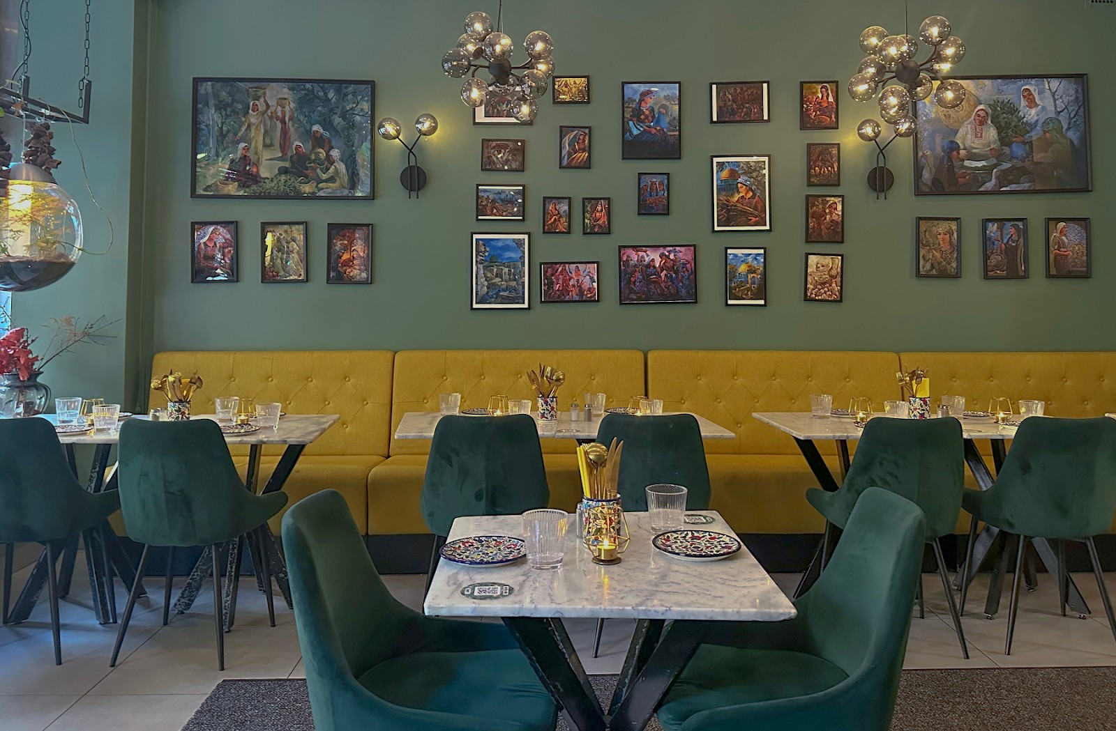 Sweet O Salti Palestinsk Restaurang: the place