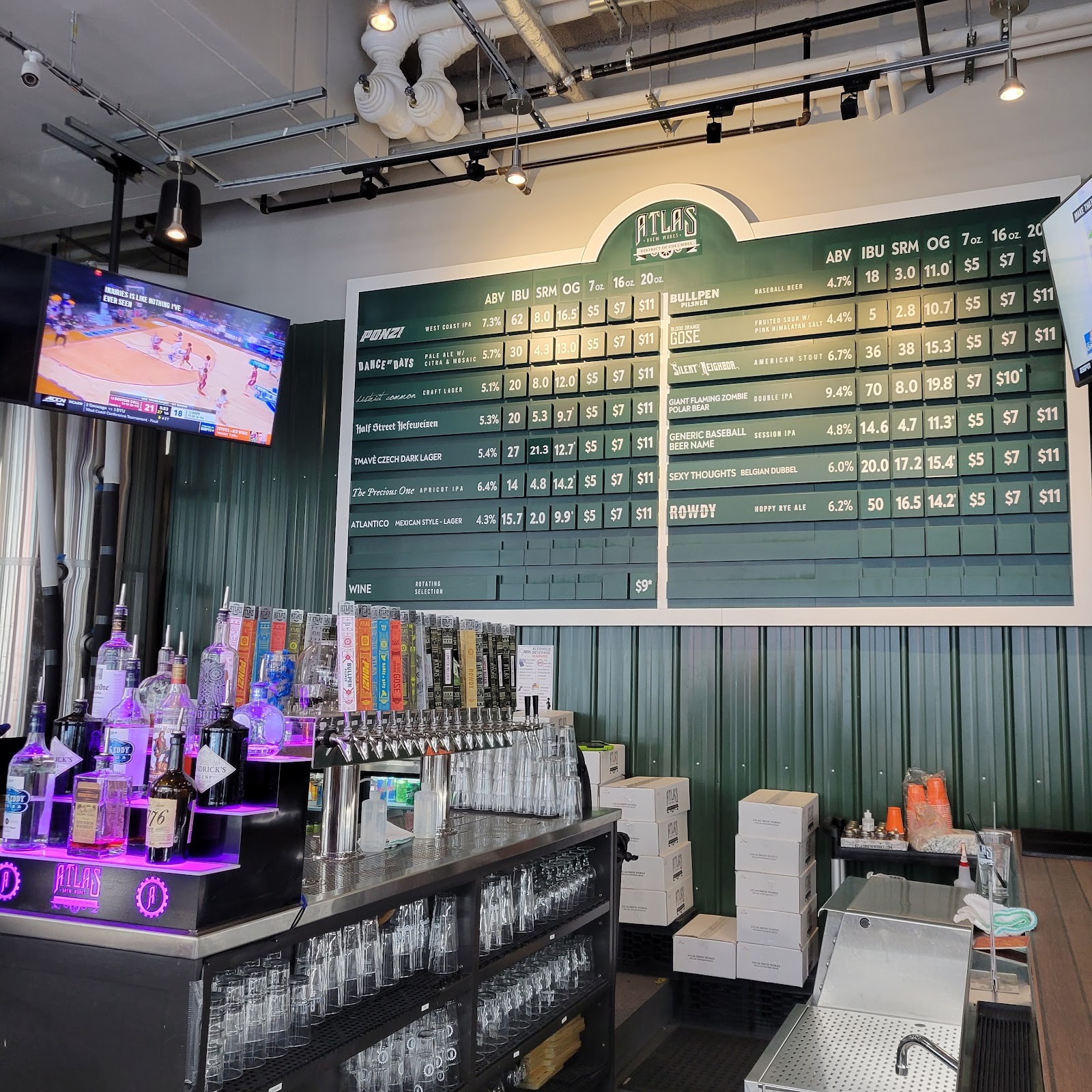 Atlas Brew Works Navy Yard Brewery & Tap Room: the place
