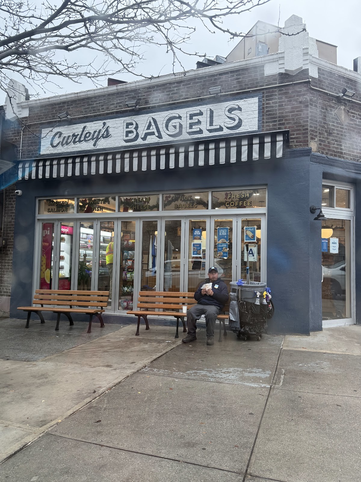 Curley's Bagels: the place