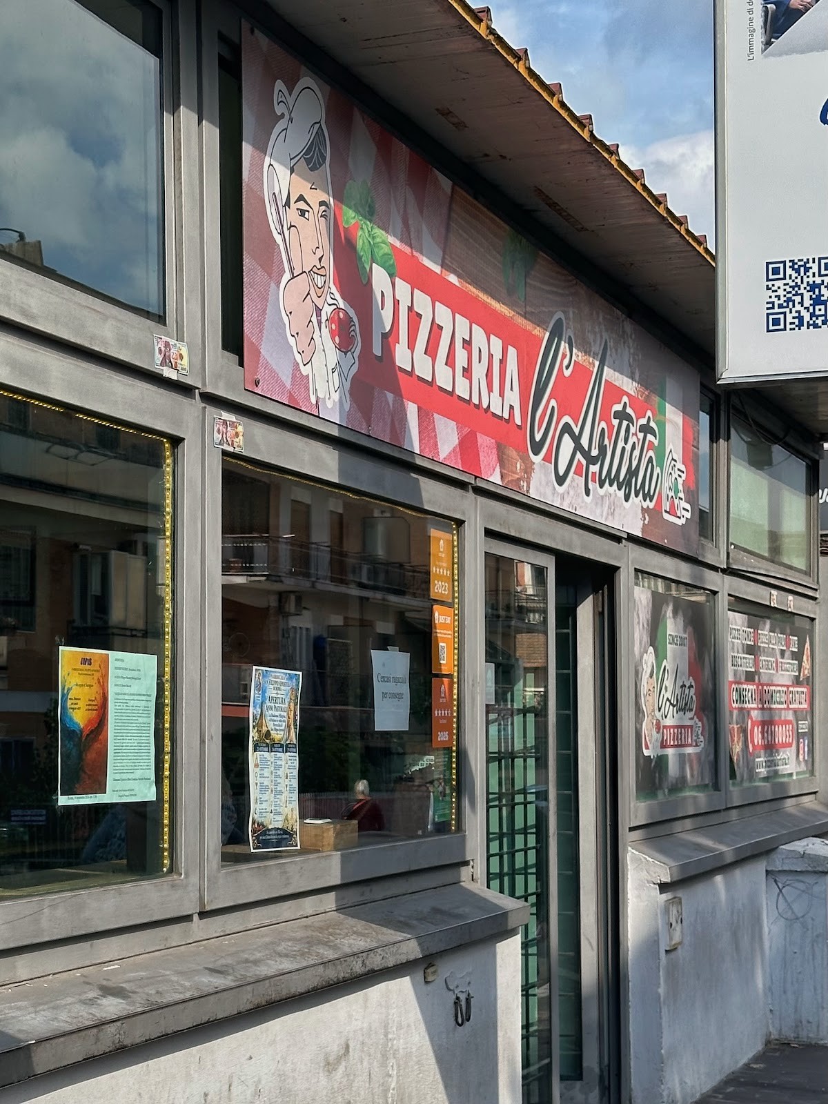 Pizzeria L'Artista: the place