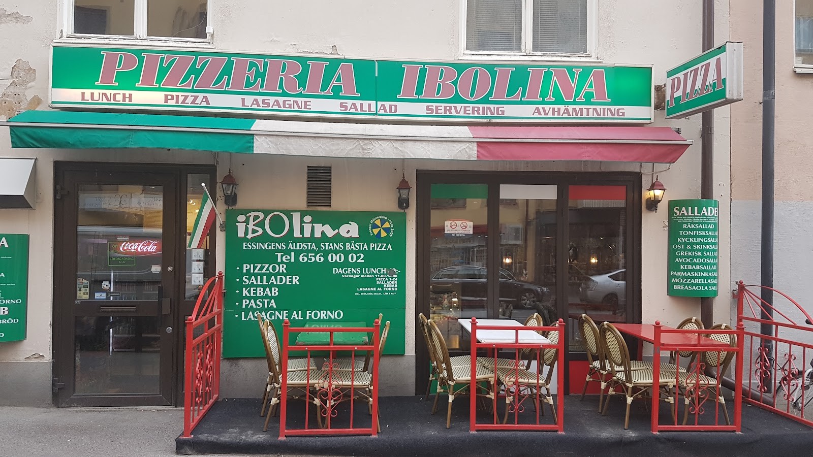 Pizzeria Ibolina - Lilla Essingen: the place