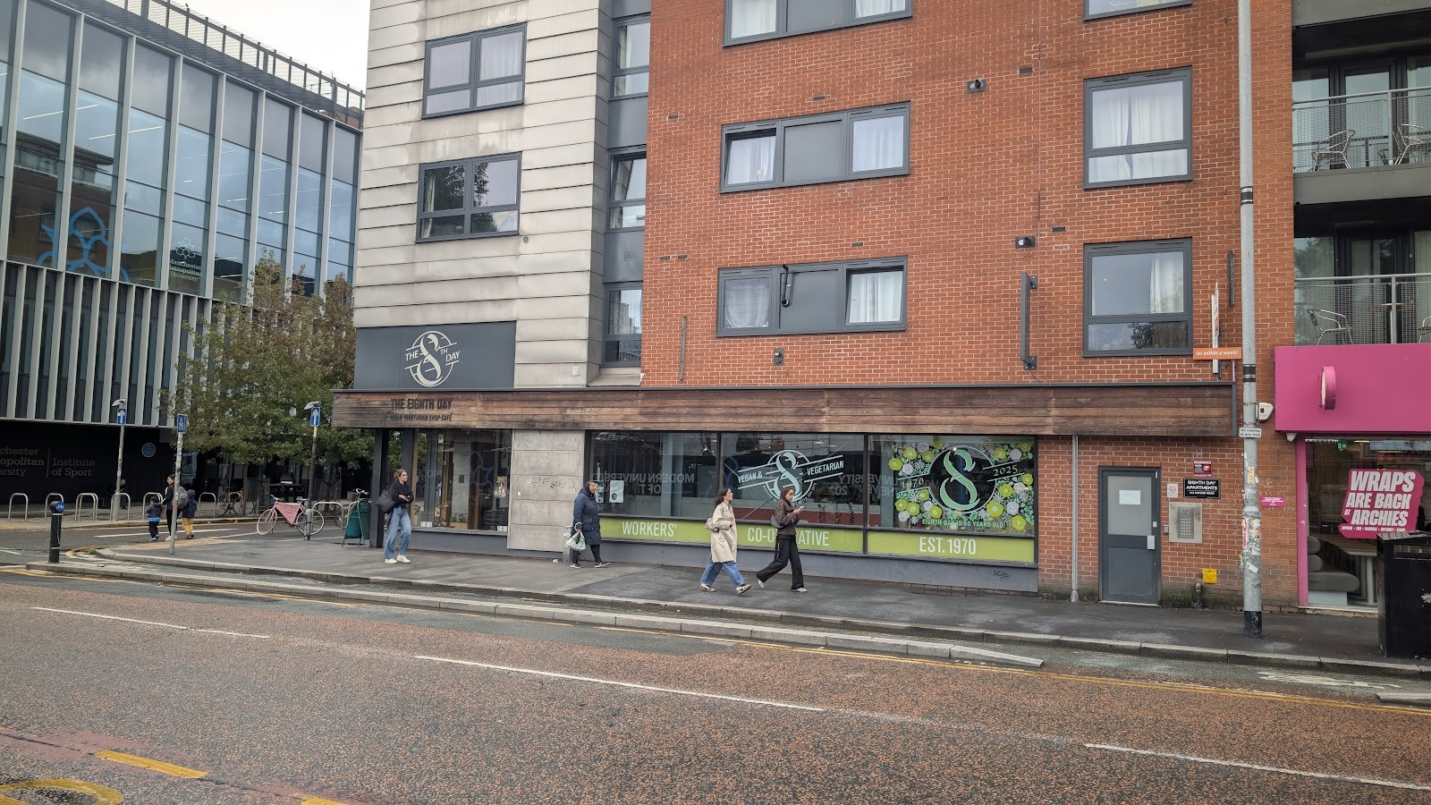 The Eighth Day Shop & Cafe: the place