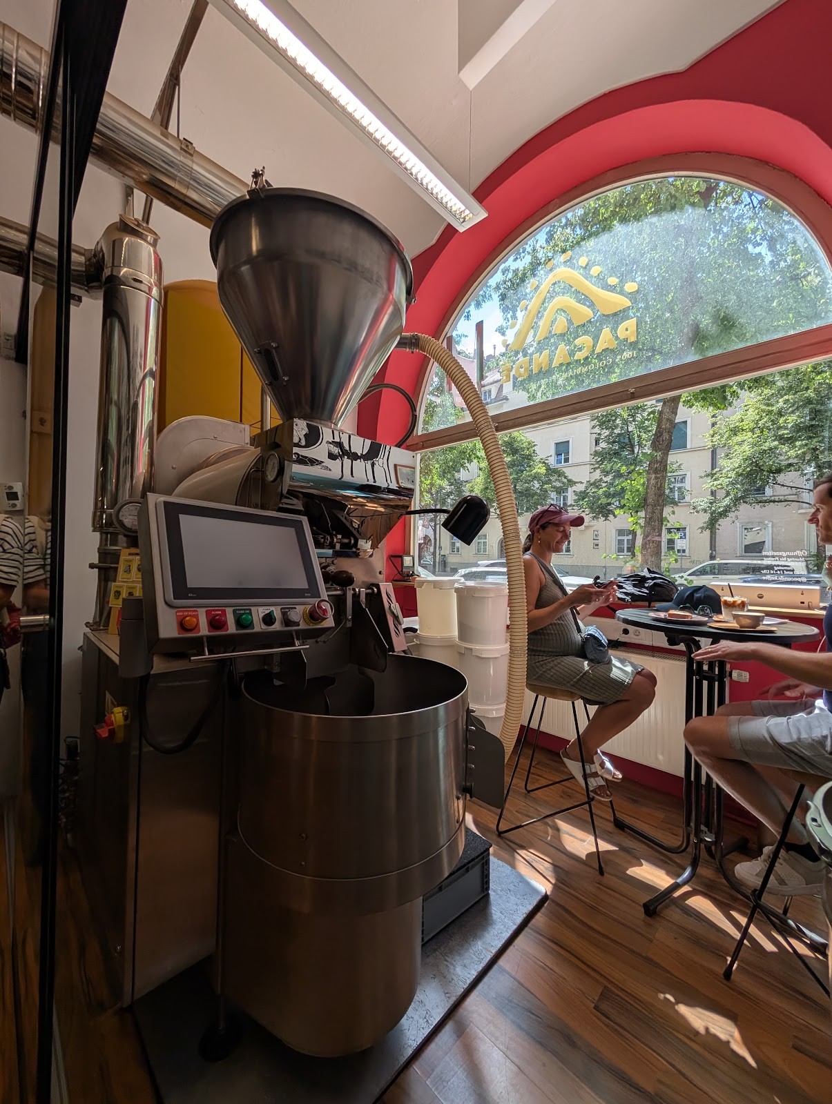 Pacandé Kaffeerösterei: the place