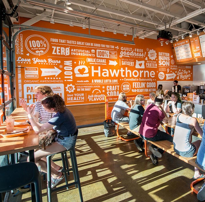 Next Level Veggie Grill: the place