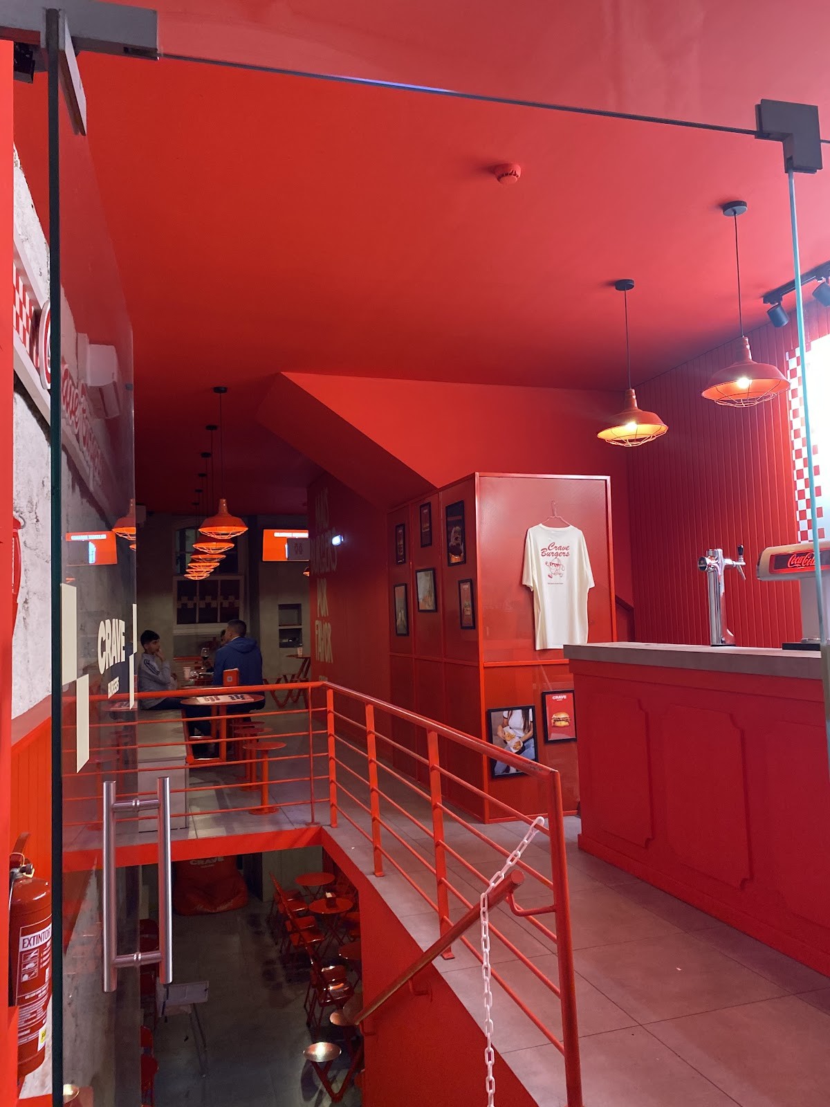 Crave Burgers Porto (Clérigos): the place