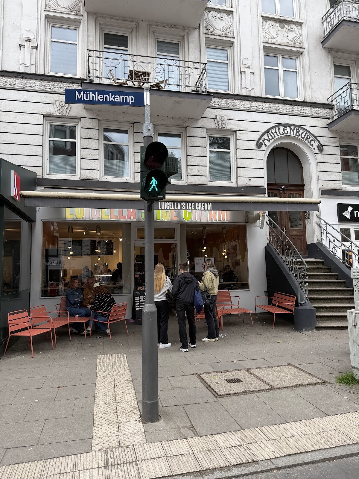 Luicella's Mühlenkamp: the place
