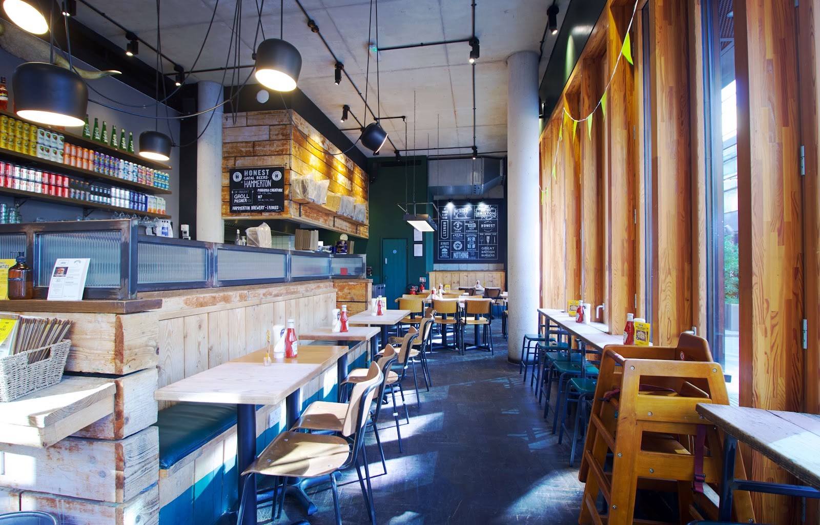 Honest Burgers Old Street: the place