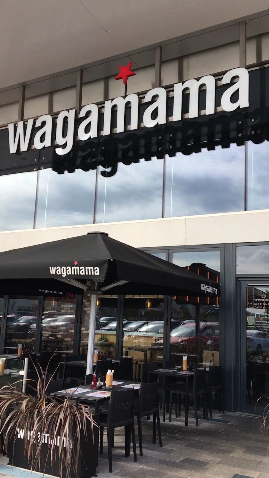 Wagamama - New Mersey: the place