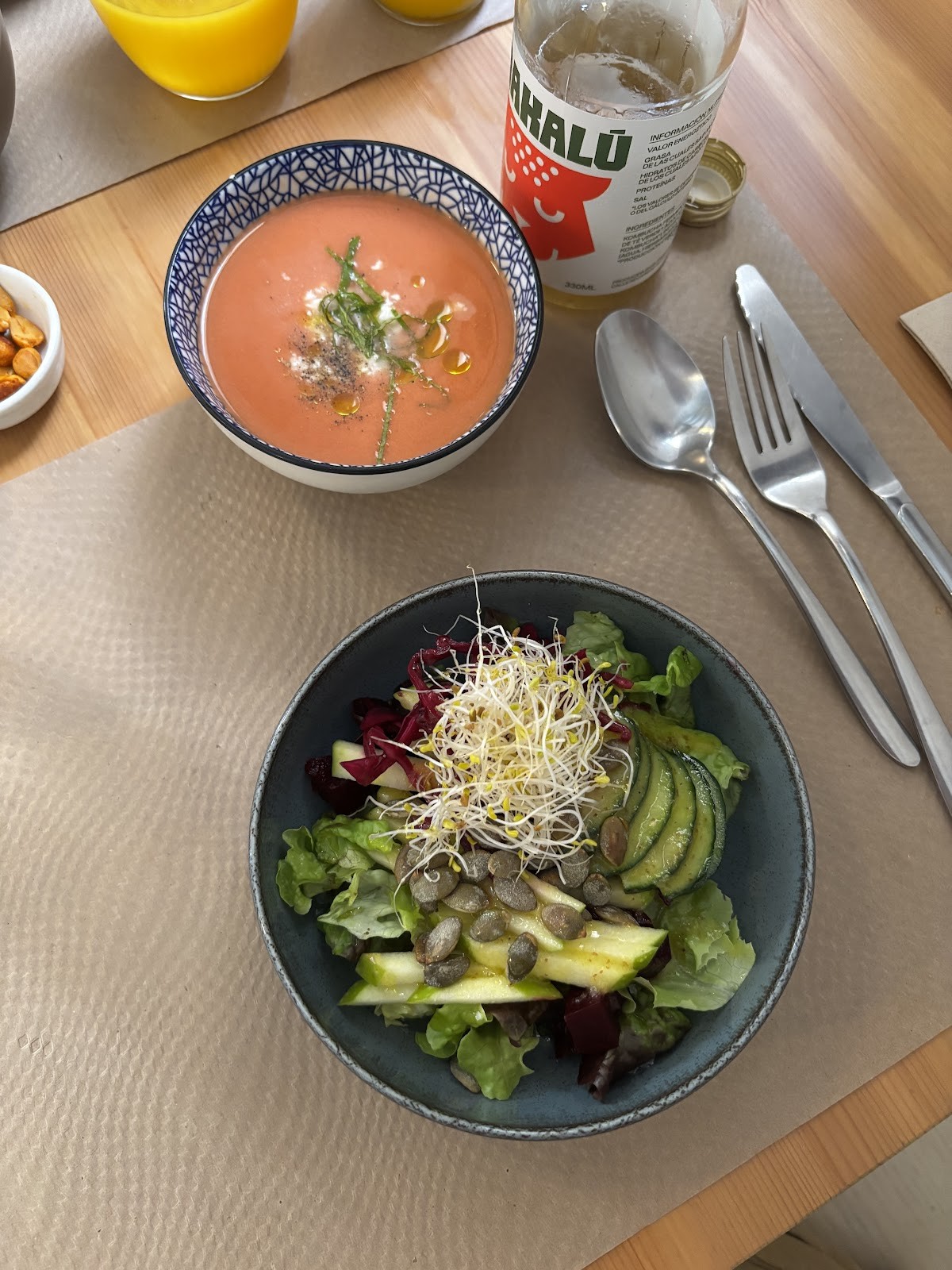 Restaurante Vegano Cor Del Pilar: food & drinks