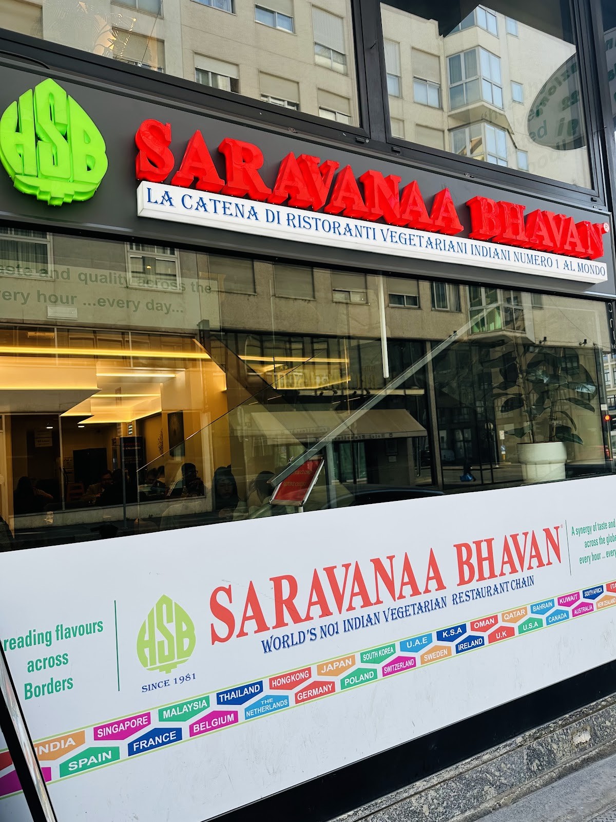 Saravanaa Bhavan Milano | Best Indian Restaurant In Milan: the place