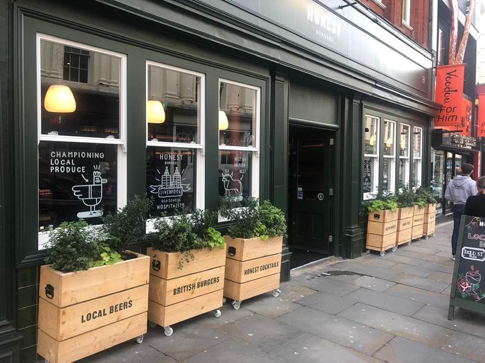 Honest Burgers Liverpool: the place