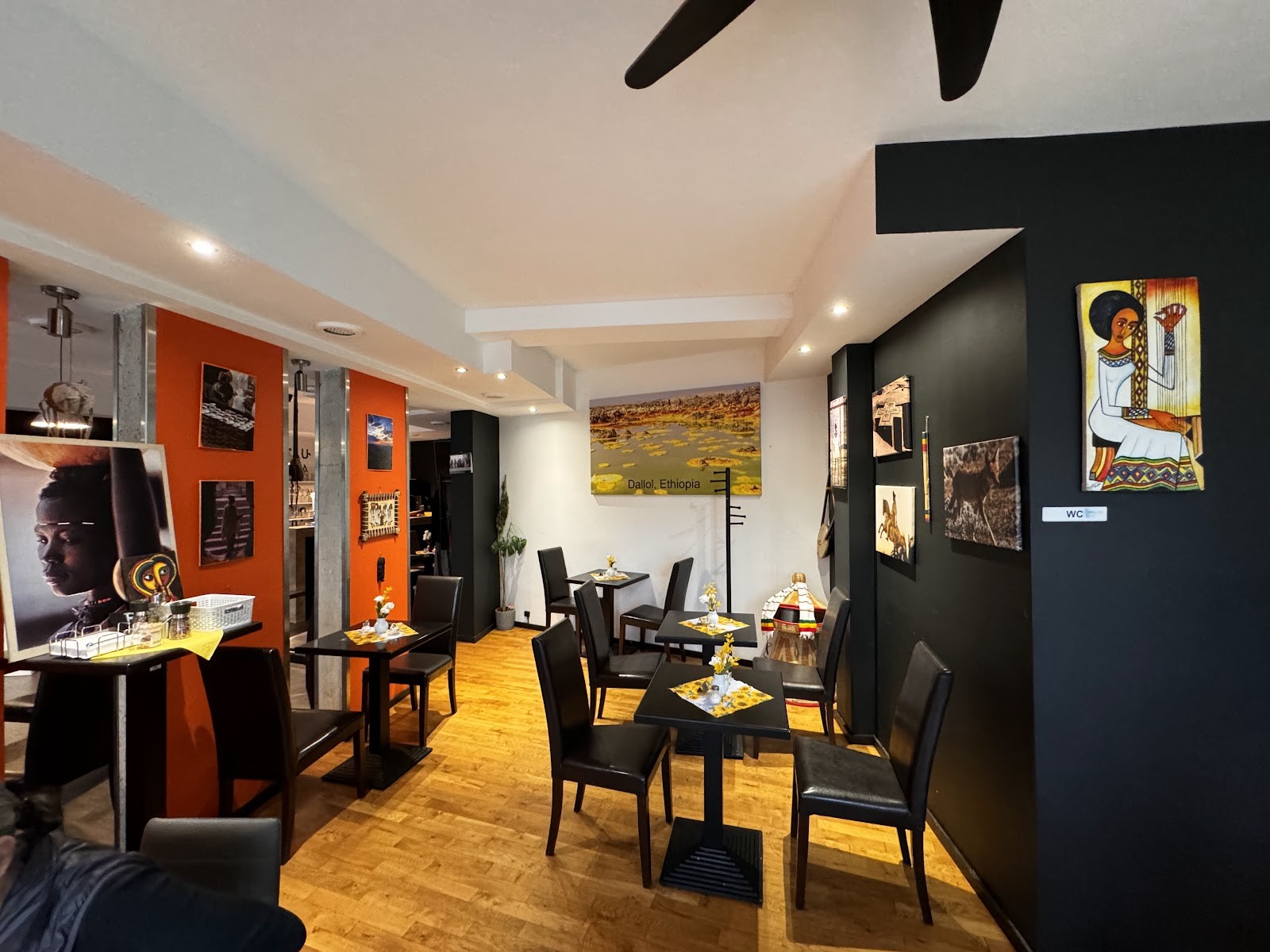 Addis Café: the place