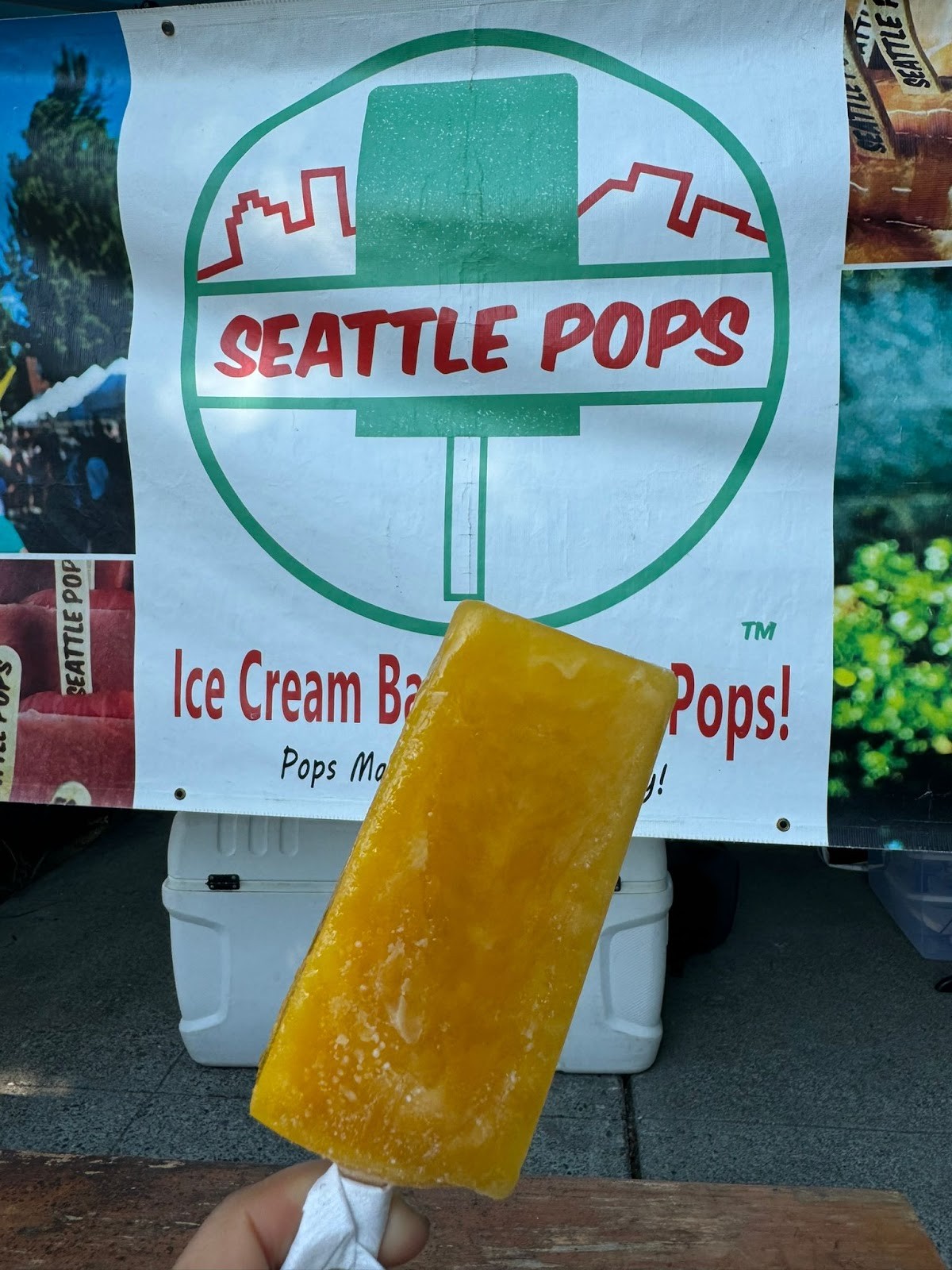 Seattle Pops: food & drinks