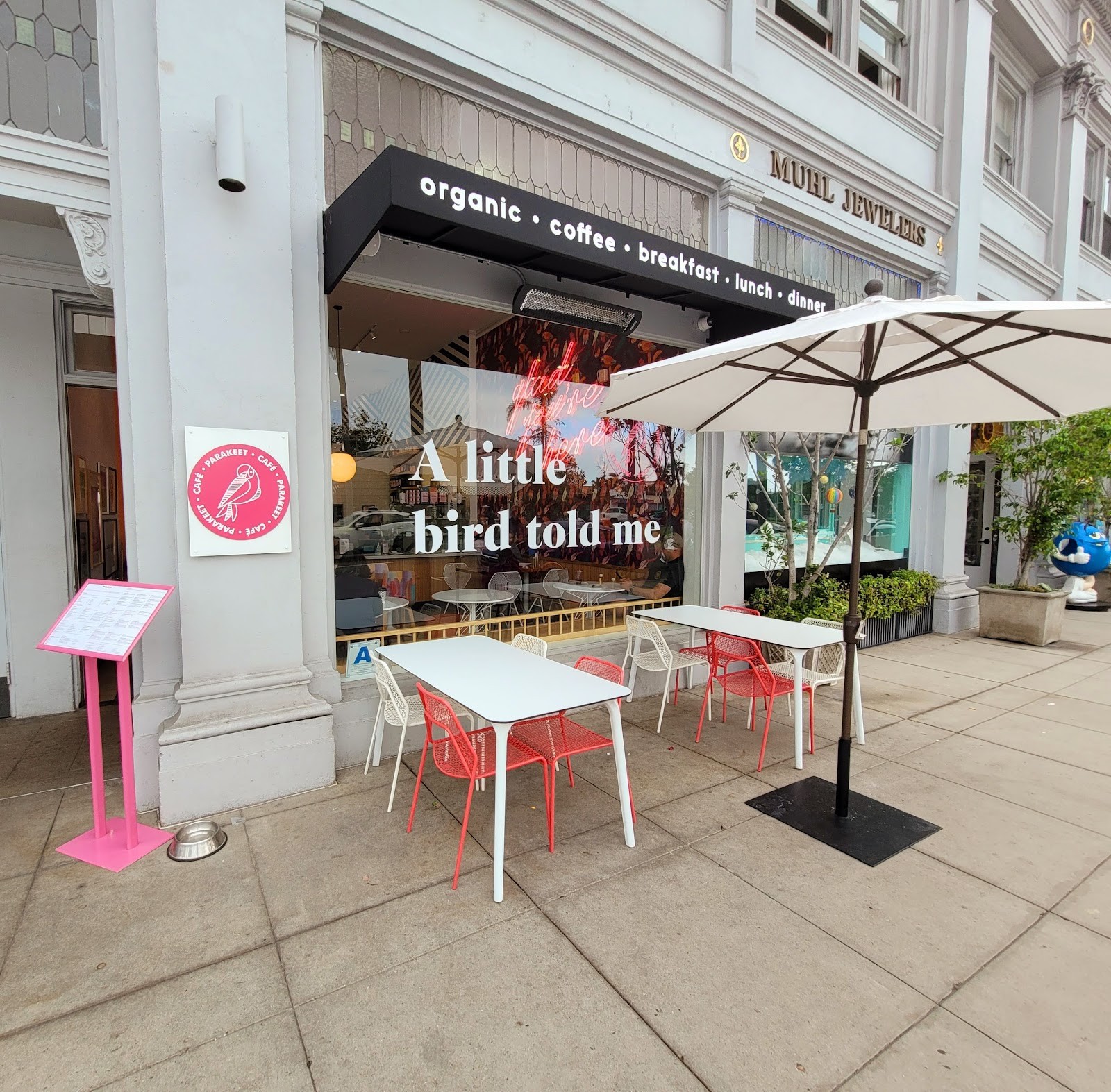 Parakeet Cafe - Coronado: the place