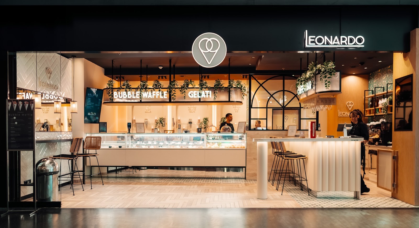Gelateria Leonardo Sihlcity: the place