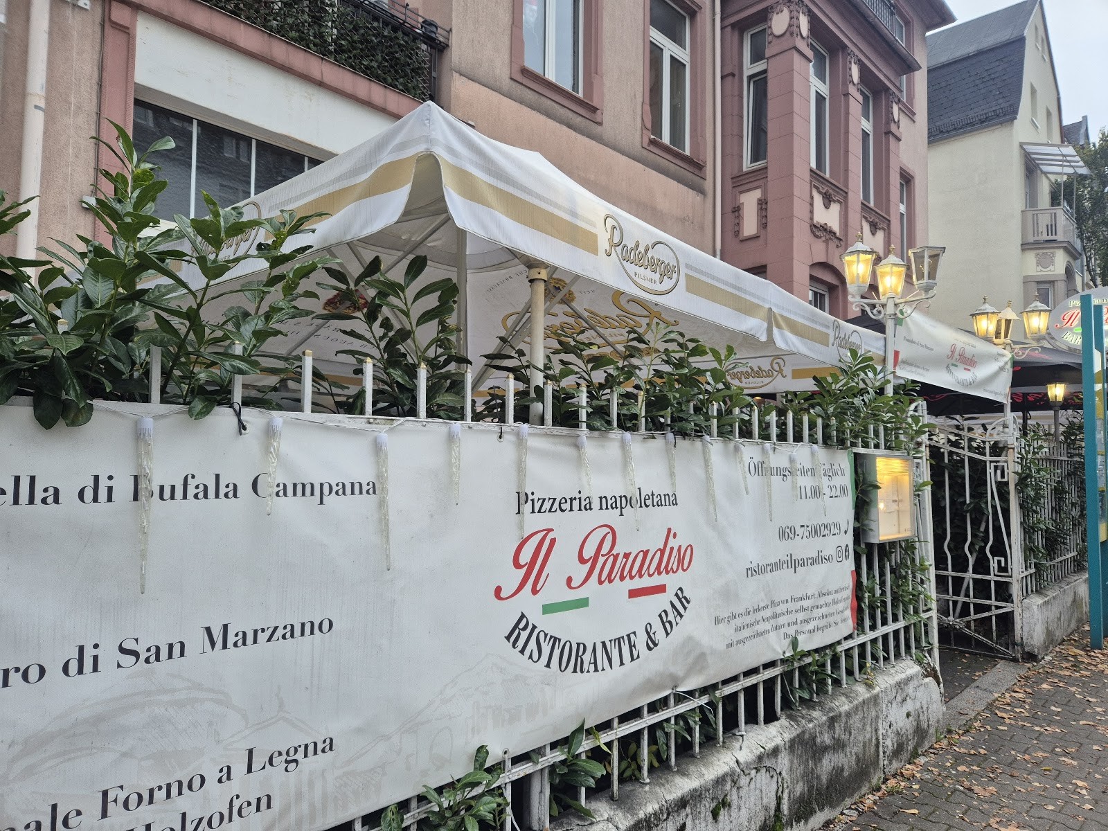 Il Paradiso ristorante: the place