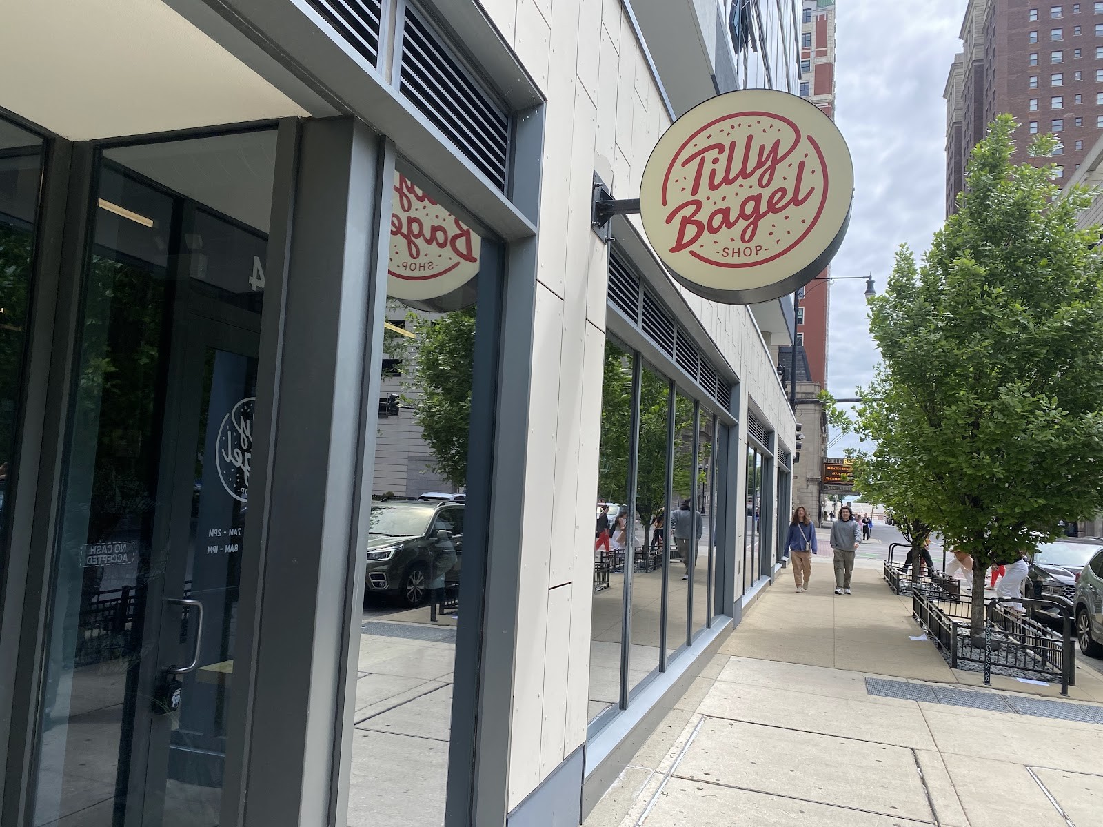 Tilly Bagel Shop: the place