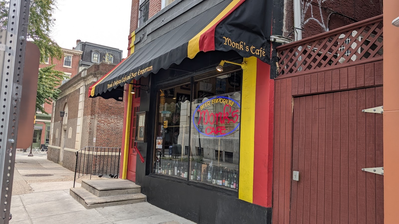 Monk's Cafe: the place