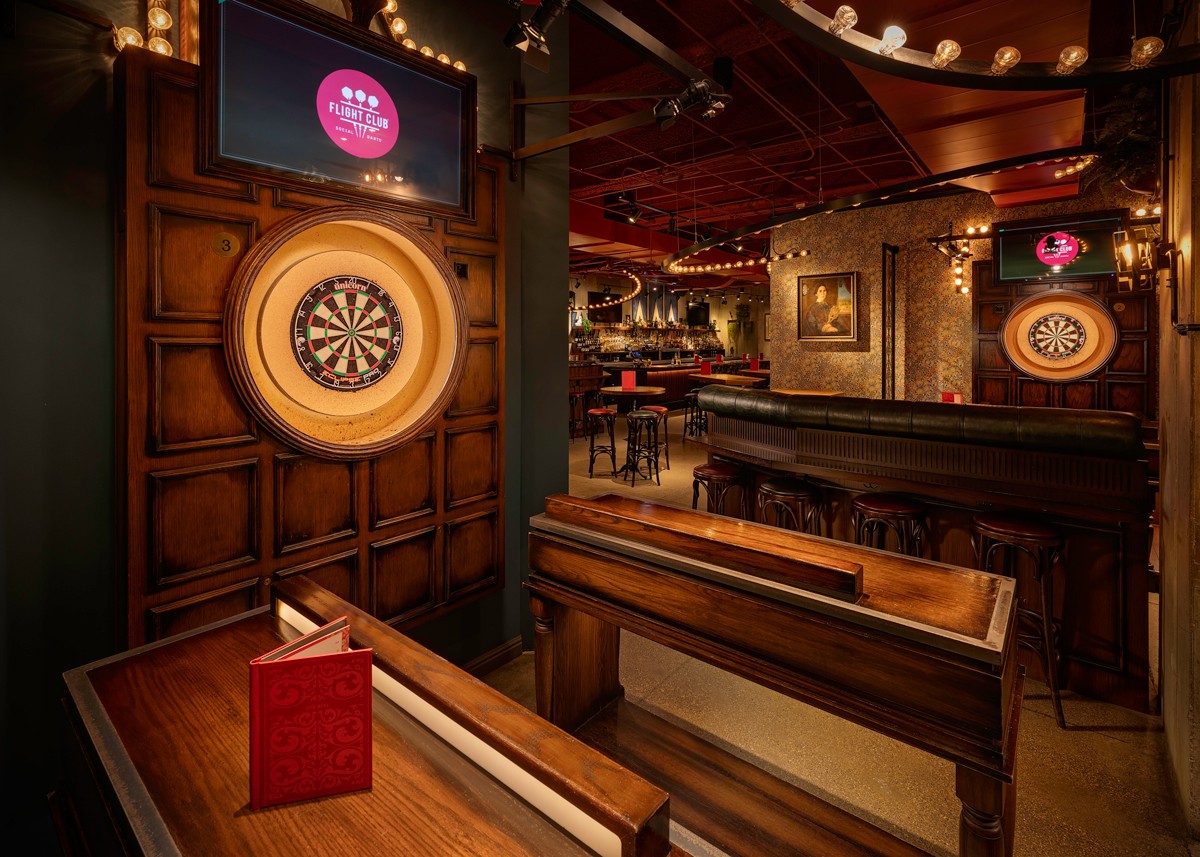 Flight Club Chicago: the place
