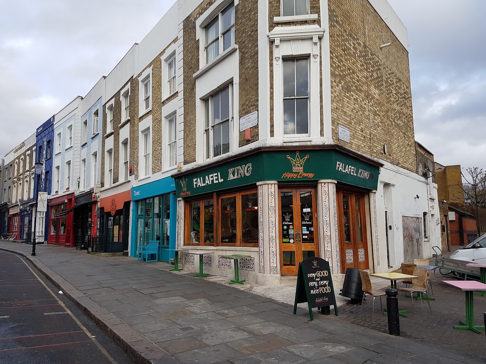 Falafel King: the place